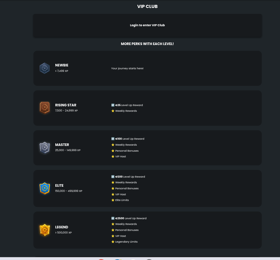 vip program winningz